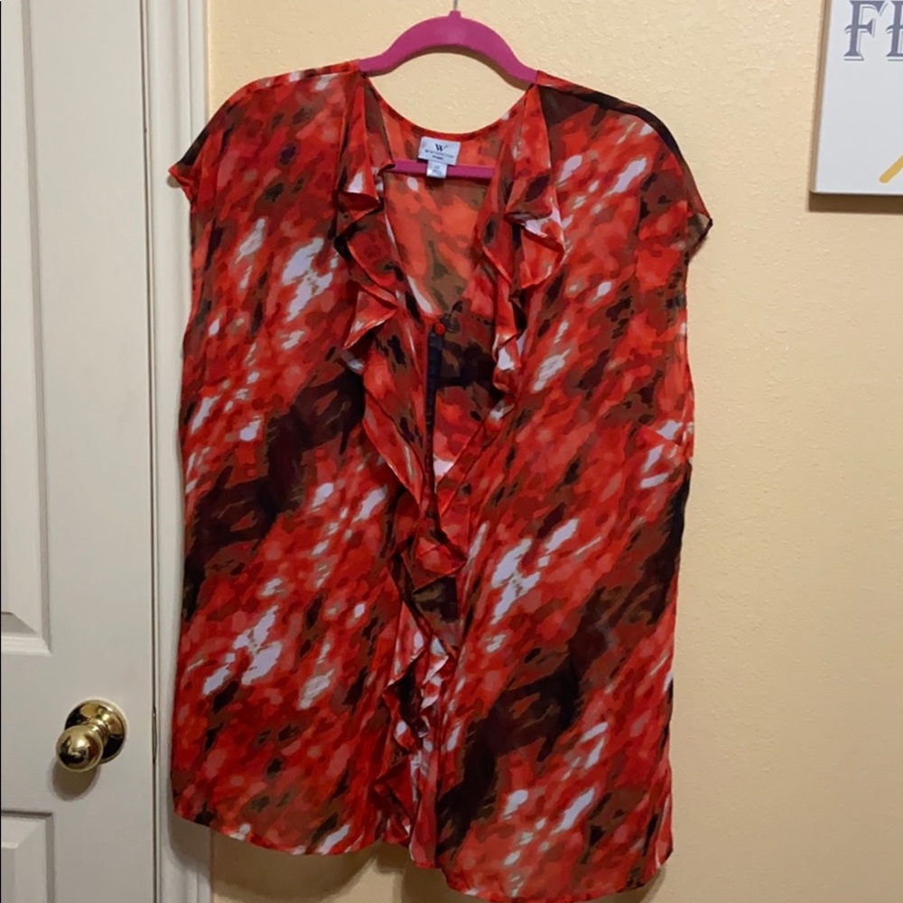 Red orange Blouse